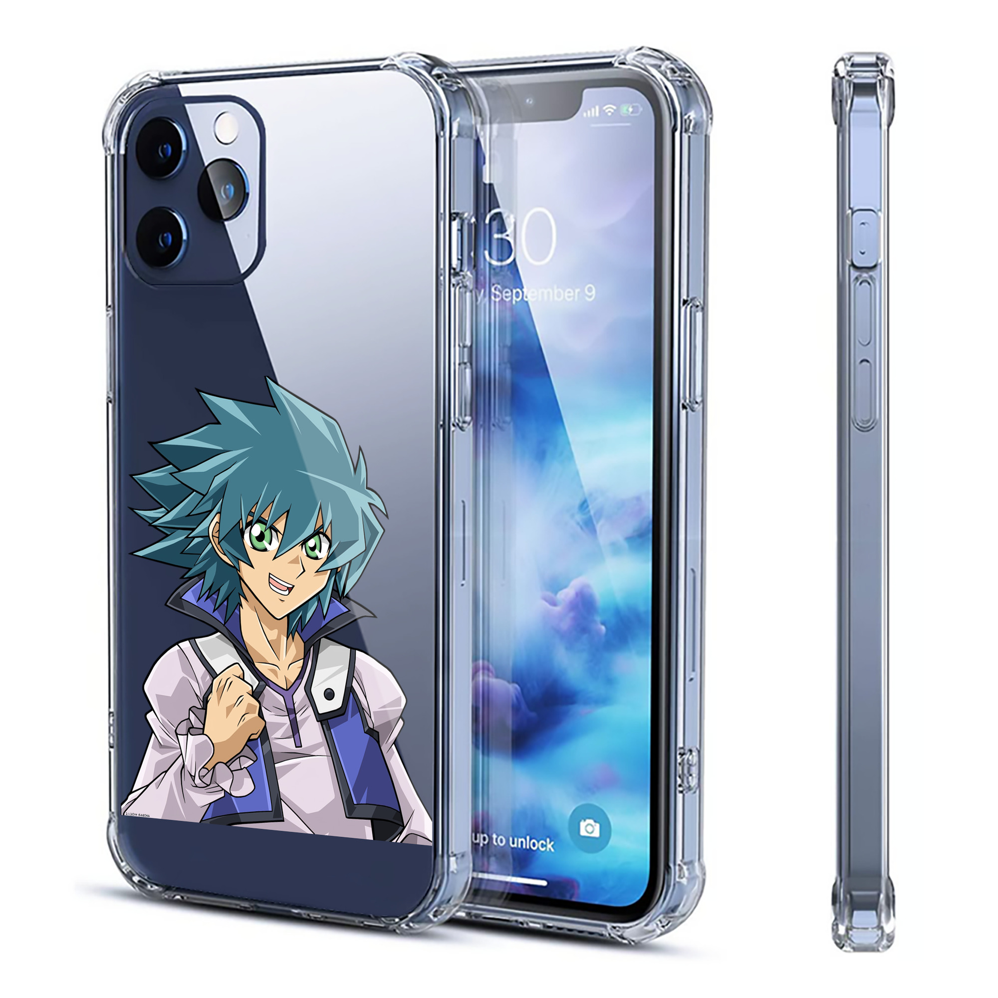 （画像用） 遊☆戯☆王 Yu-Gi-Oh! 【iPhone 12シリーズ対応】透明スマホケース（クリアソフトケース）